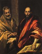 El Greco Apostles Peter and Paul France oil painting reproduction